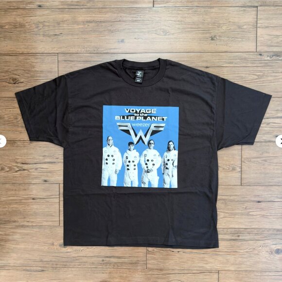 Hanes Other - Weezer Voyage to the Blue Planet 2024 Tour Graphic T Shirt Black 2XL